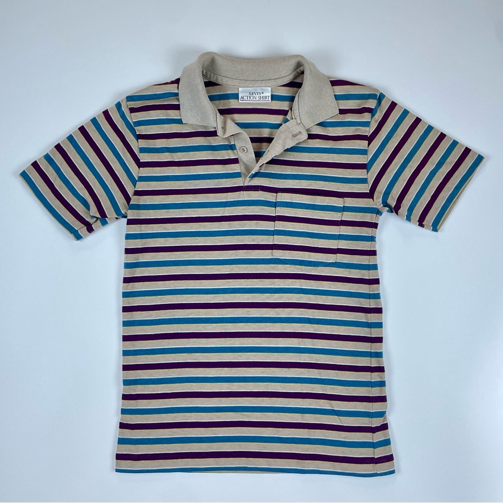 Vintage Levi’s Action Shirt Striped Polo
